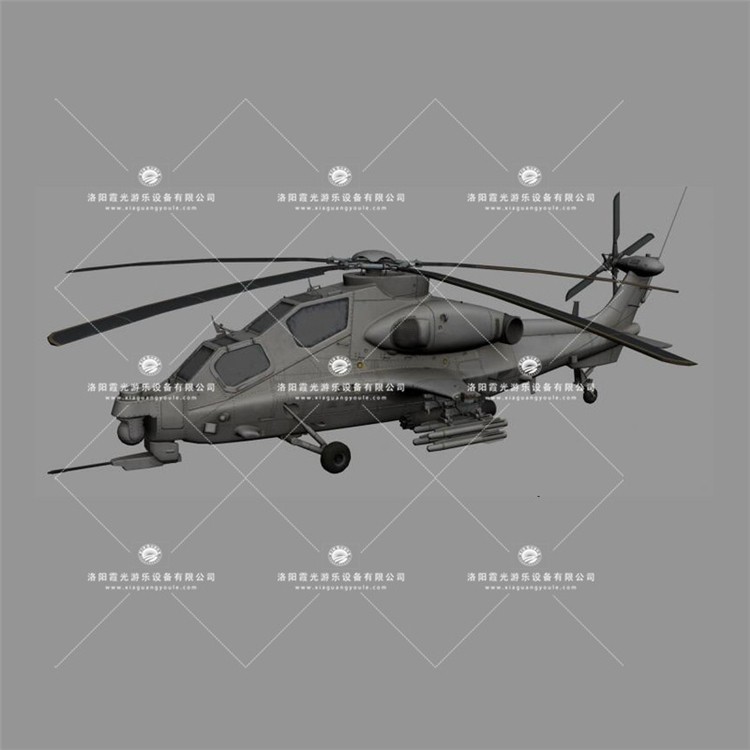 天涯武装直升机3D模型